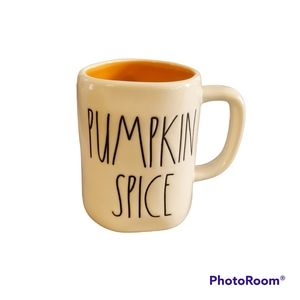 Rae Dunn Pumpkin Spice Heart Mug NWT